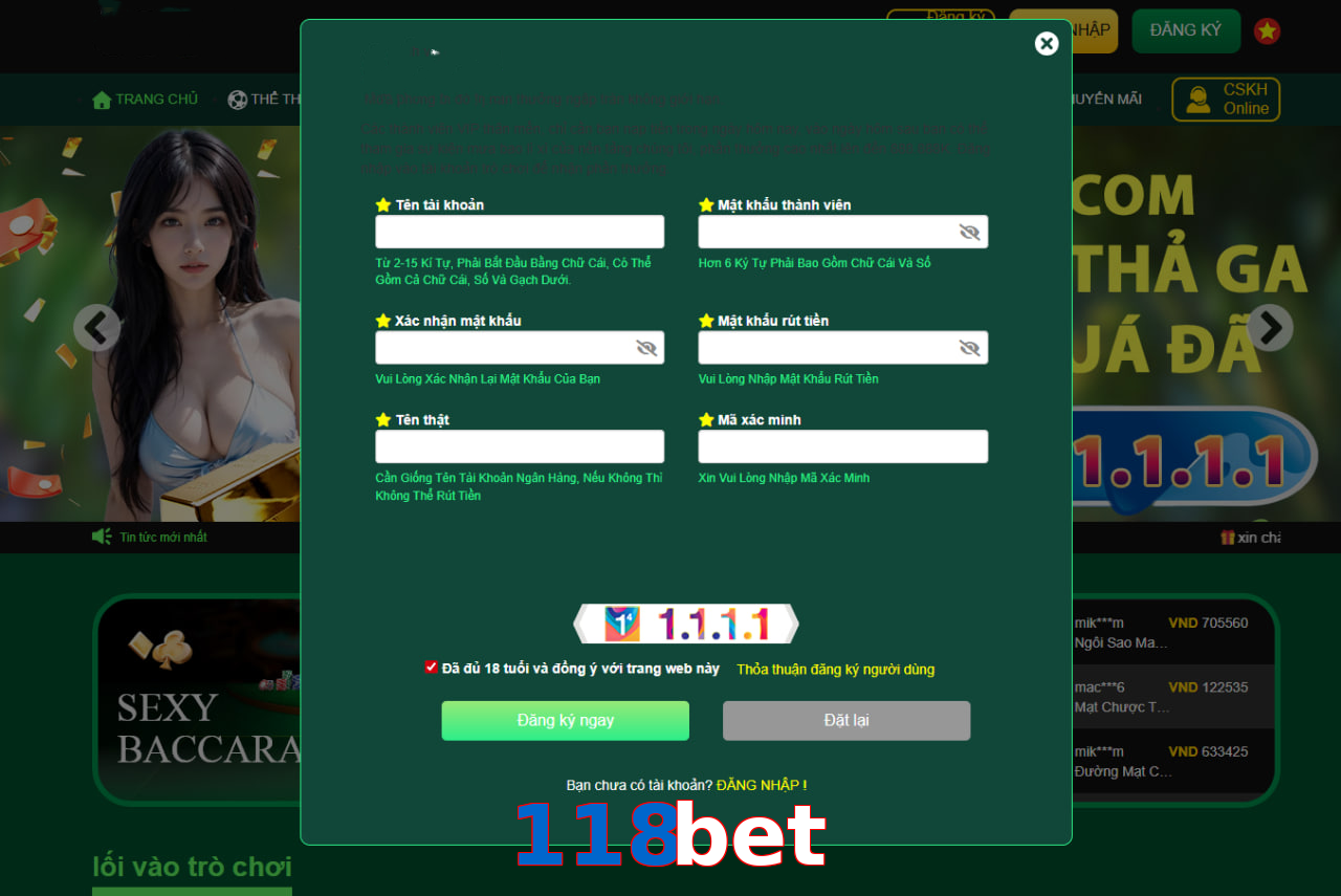 118bet